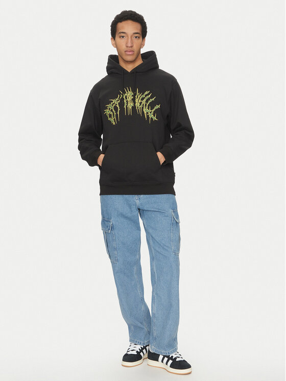 Vans Vans Pulóver VN000M1NBLK1 Fekete Relaxed Fit