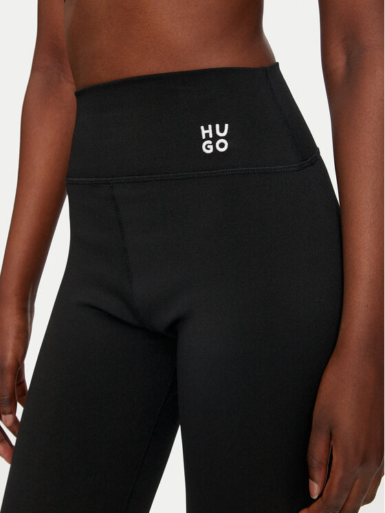HUGO Hugo Legginsy Noparda 50528445 Czarny Slim Fit