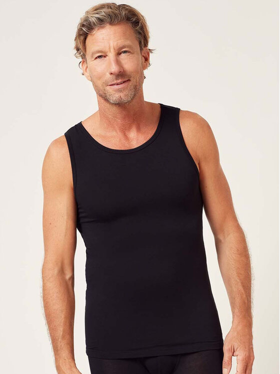 Huber Huber Tričko 110052 Čierna Slim Fit