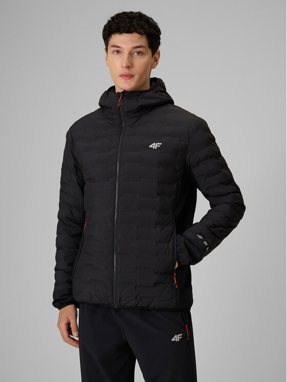 4F 4F Kurtka outdoor TREKKING Czarny Regular Fit