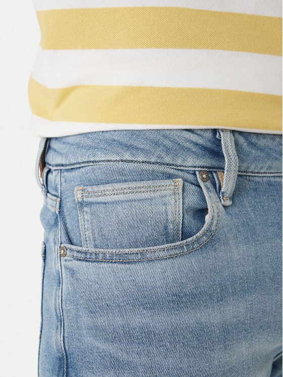 Guess Guess Jeansy Angeles M2YAN2 D4Q43 Niebieski Slim Fit