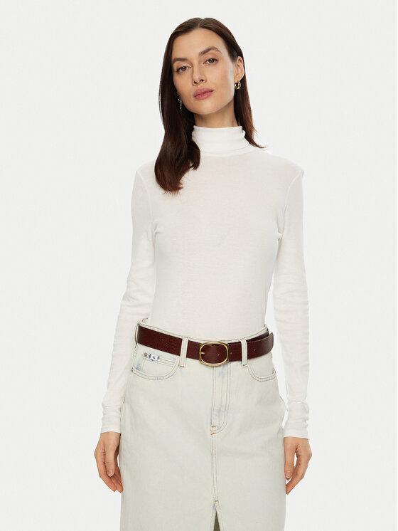United Colors Of Benetton United Colors Of Benetton Dolčevita 3GA2E2224 Bijela Slim Fit