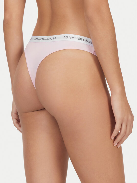 Tommy Hilfiger Tommy Hilfiger Stringi UW0UW05875 Różowy