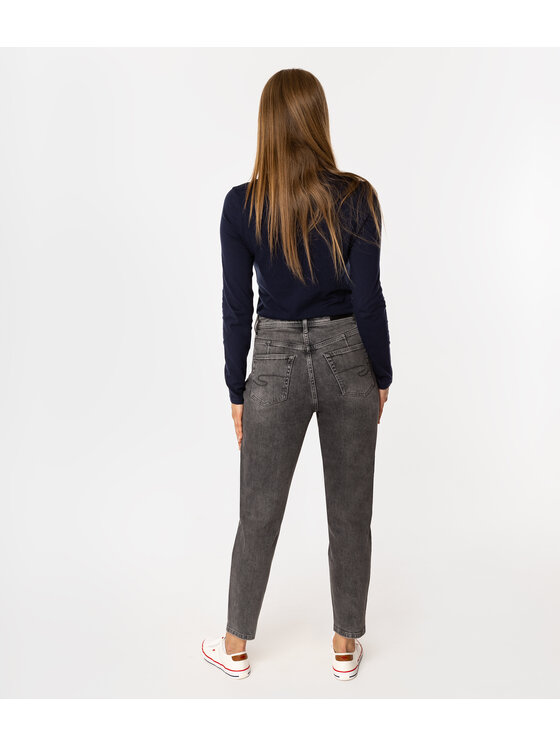 Lee Cooper Lee Cooper Jeansy MATEA Szary Mom Fit