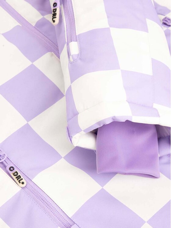 Coccodrillo Coccodrillo Slidinėjimo striukė ZC3152103SNG Violetinė Regular Fit
