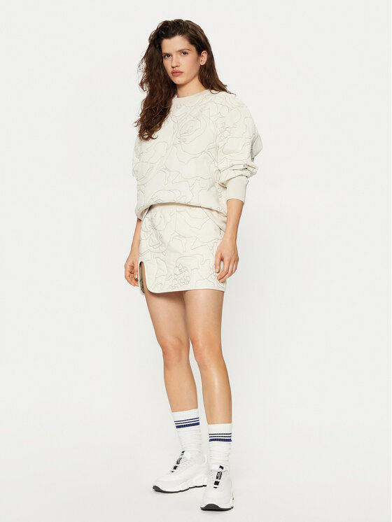 Lacoste Lacoste Mini suknja JF5192 Bež Regular Fit