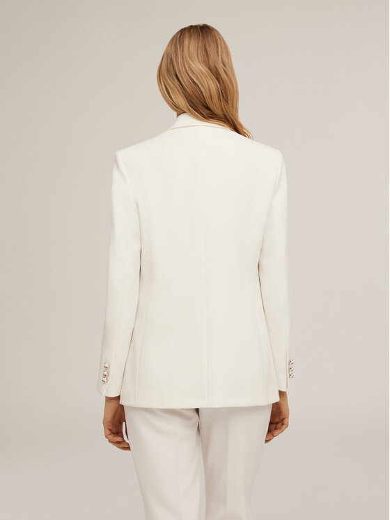 Motivi Motivi Giacca di transizione Q662Q100900N011 Bianco Regular Fit