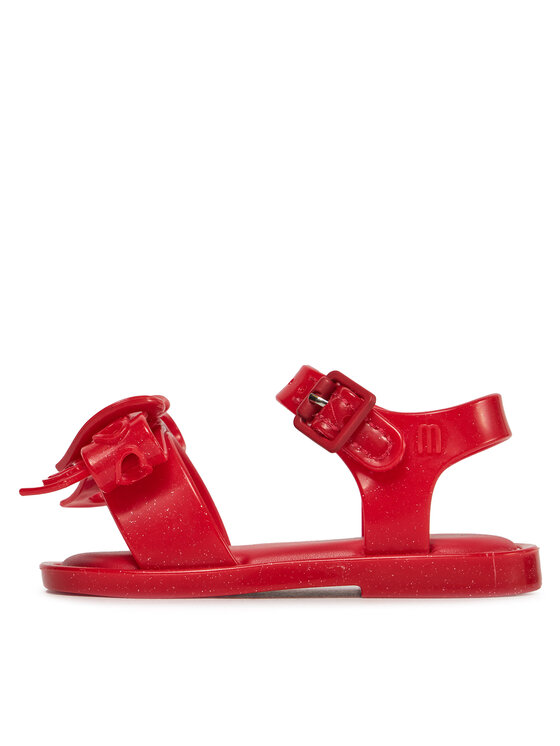 Melissa Melissa Sandały Mini Melissa Mar Sandal Hot Bb 33951 Czerwony