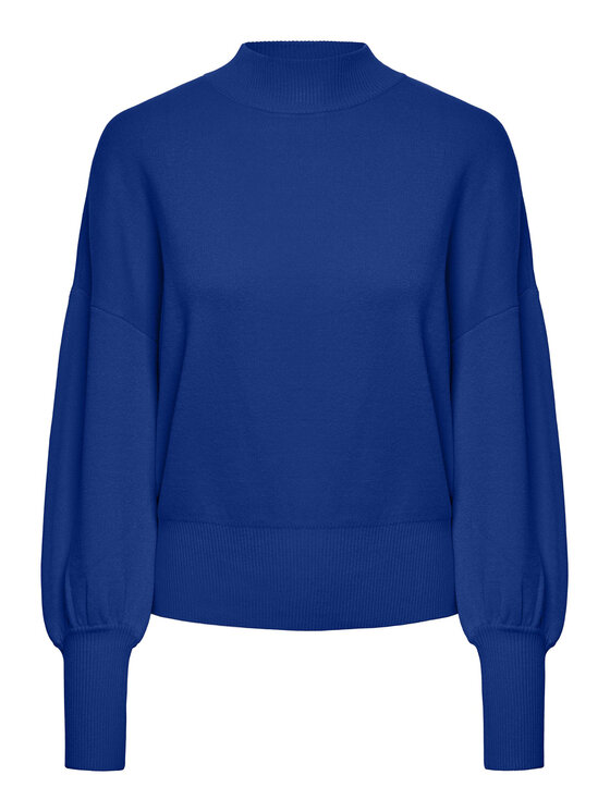 YAS YAS Rollkragenpullover 26030697 Blau Regular Fit