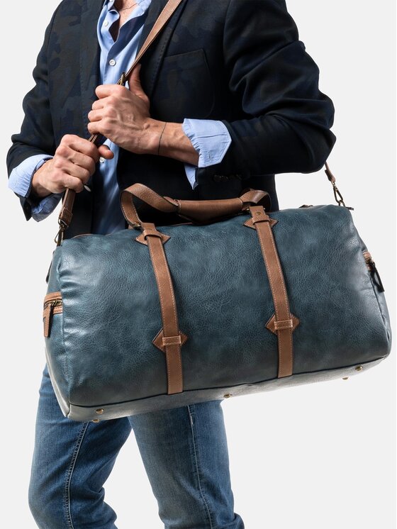 Herling Herling Borsa da viaggio Mercer Blu