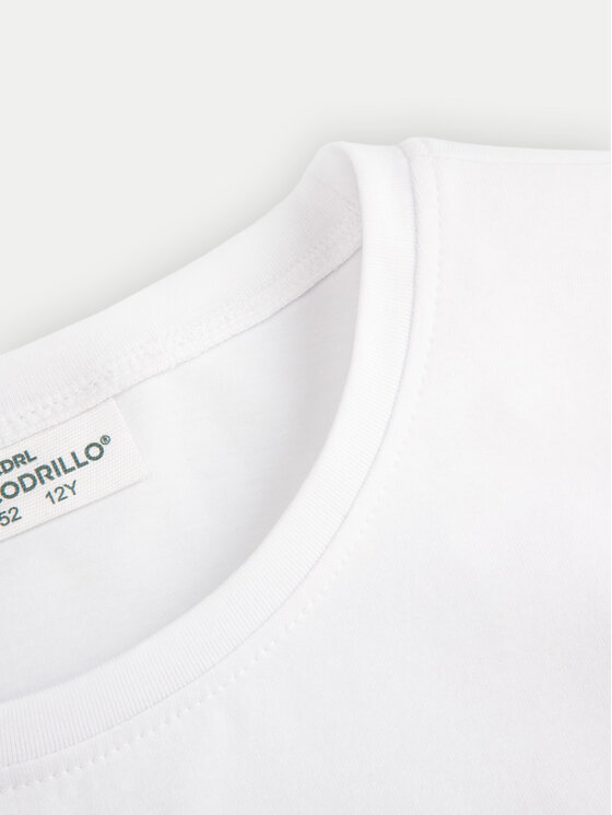 Coccodrillo Coccodrillo T-shirt ZC4143202VGA Bijela Regular Fit