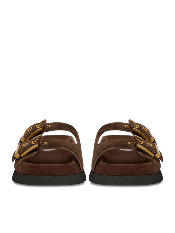 Badura Badura Ciabatte EO-ALIVIA-LT2525-1 Marrone scuro