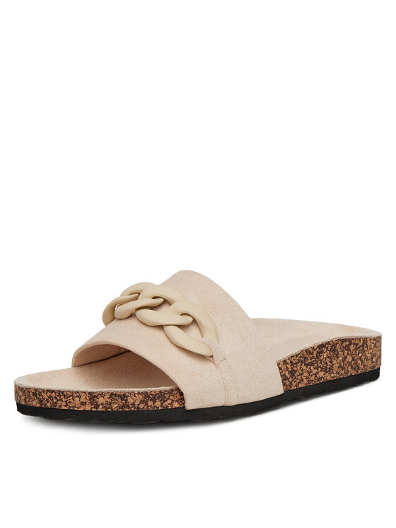 DeeZee DeeZee Pantoletten S113 Beige