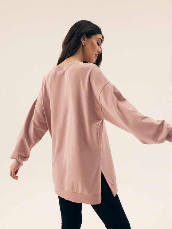 Esotiq Esotiq Bluza 42352 Różowy Loose Fit