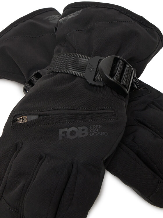 4F 4F Rukavice za snowboard 4FWAW24AFGLM151 Crna