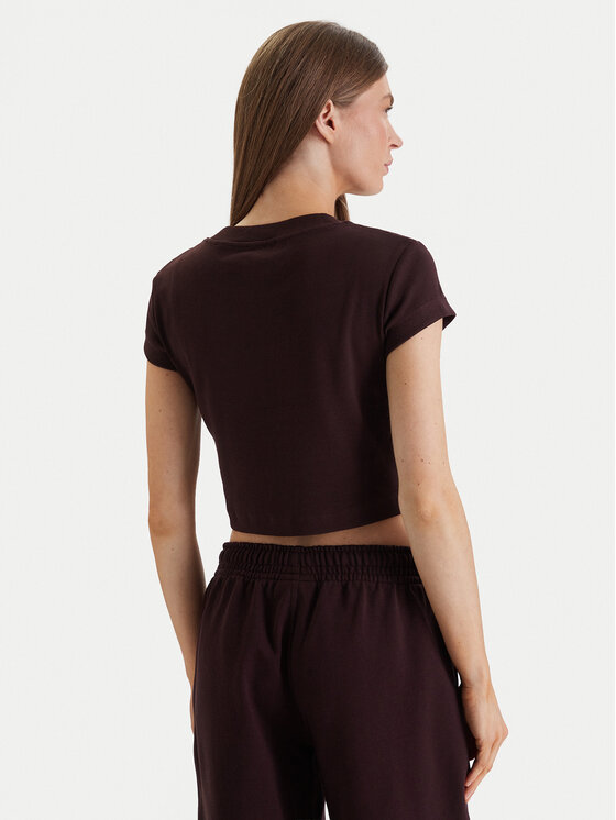 Calvin Klein Jeans Calvin Klein Jeans Marškinėliai LV047AB802 Ruda Slim Fit