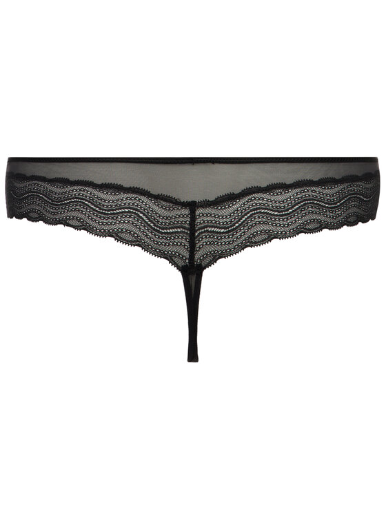 Chantelle Chantelle Perizoma Blanche C29690 Nero