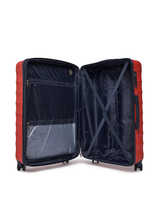 Nautica Nautica Голям куфар CWBEO-NTC-KS-004-07-L Червен