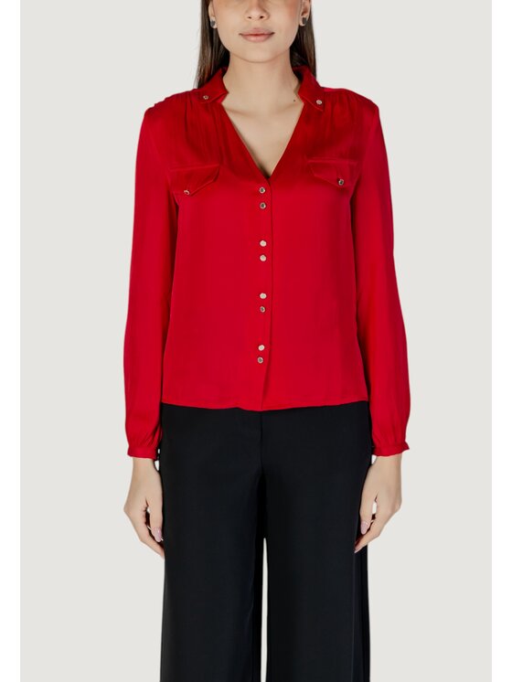 Morgan De Toi Morgan De Toi Blusa 251-CIBILE Rosso To Fit