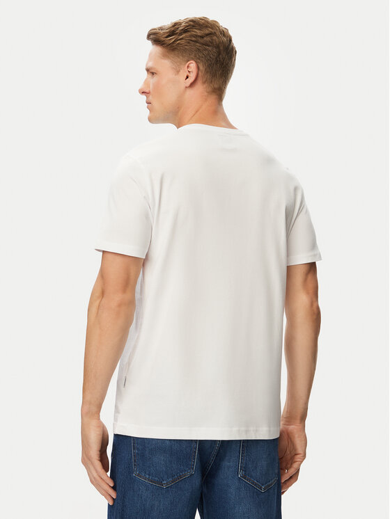 Beverly Hills Polo Club Beverly Hills Polo Club T-Shirt P-SS26M-TS1302 Λευκό Regular Fit