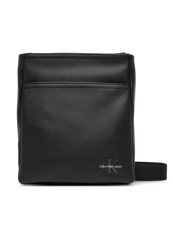 Calvin Klein Jeans Calvin Klein Jeans Taška cez rameno Mono Logo Flat Pack 18 LV04G3107G Čierna