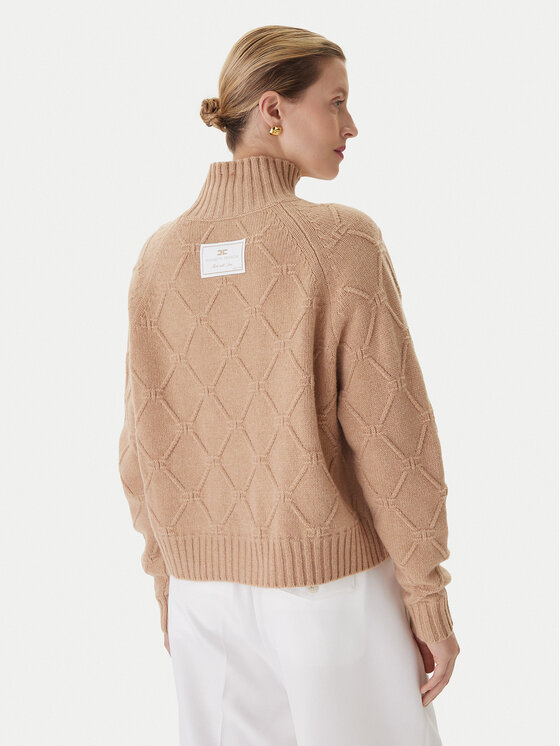 Elisabetta Franchi Elisabetta Franchi Maglione MK-55T-57E2 Marrone Regular Fit