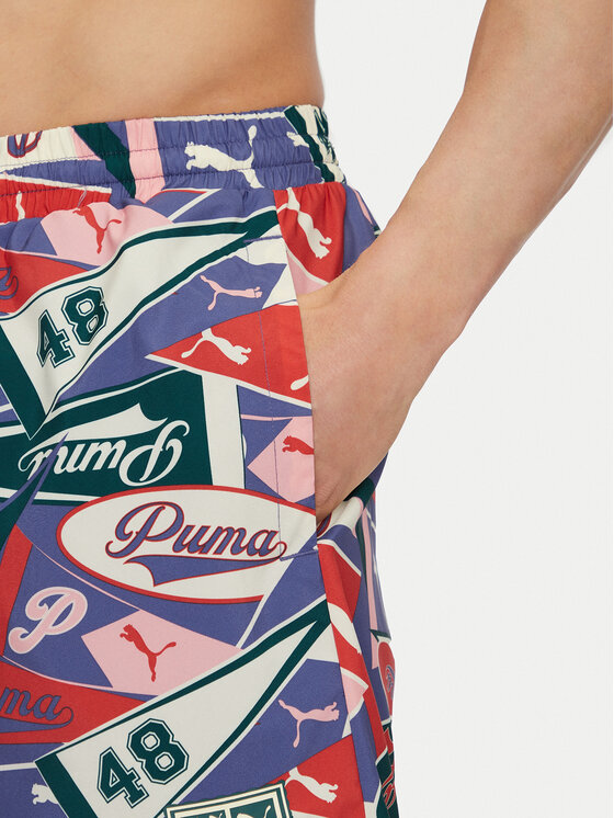 Puma Puma Športne kratke hlače Sports Legacy 629630 Pisana Relaxed Fit
