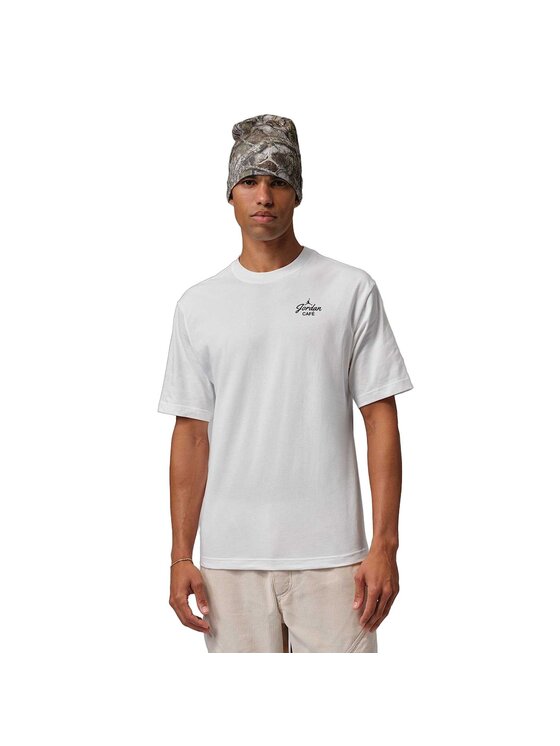 Nike Nike T-Shirt M J SNEAKER GFX SS CREW IF3110-100 Biały Regular Fit