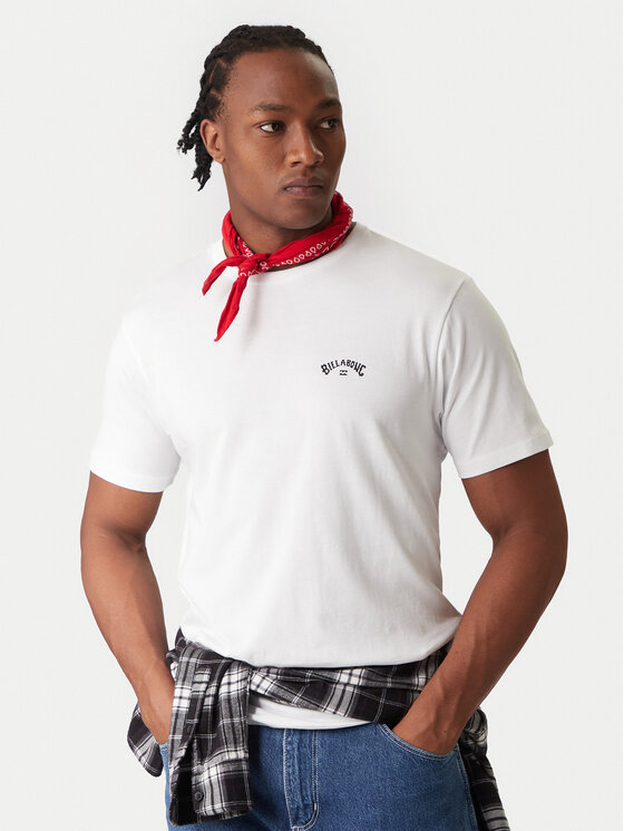 Billabong Billabong Marškinėliai Arch Wave C1SS65BIP2 Balta Regular Fit