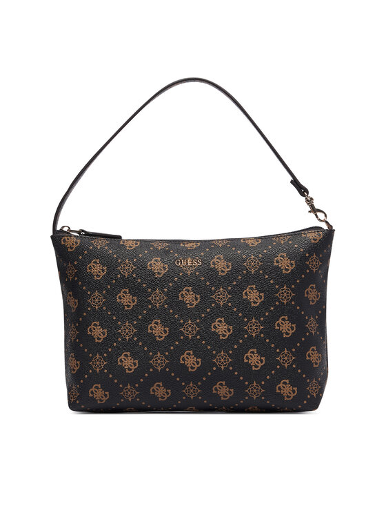 Guess Guess Дамска чанта Emelie Logo HWGP99 28240 Кафяв