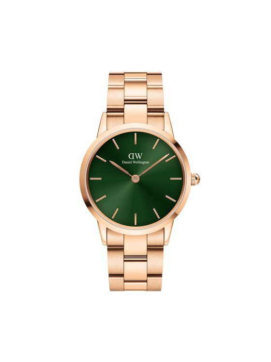 Daniel Wellington Ročna Ura Iconic Emerald DW00100419 Zlata