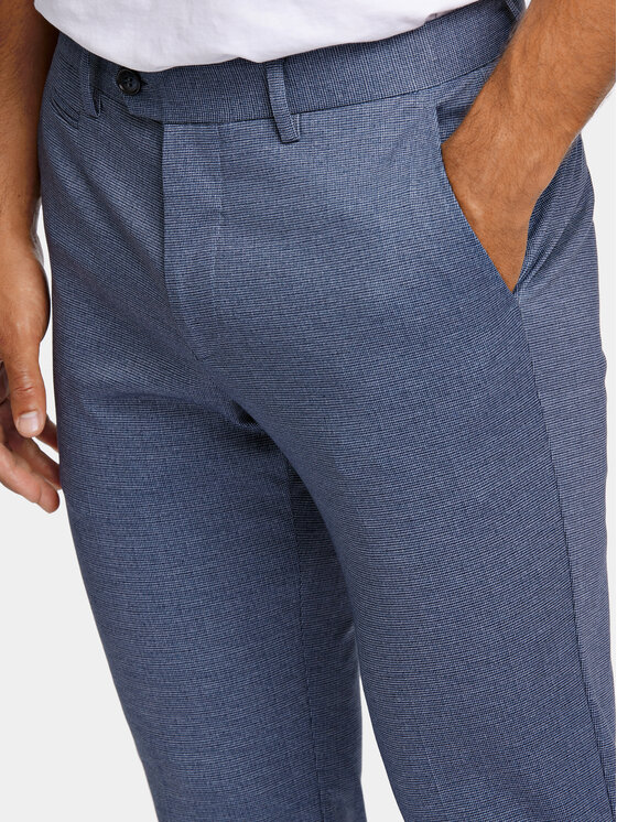 Lindbergh Lindbergh Chino 30-006031 Plava Slim Fit