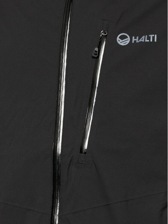 Halti Halti Pohodna jakna Biegga Neve M Dx Jacket 064-0679 Črna Regular Fit