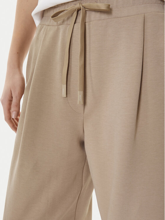 Weekend Max Mara Weekend Max Mara Melegítő alsó Perdoni 2615781051 Bézs Wide Leg