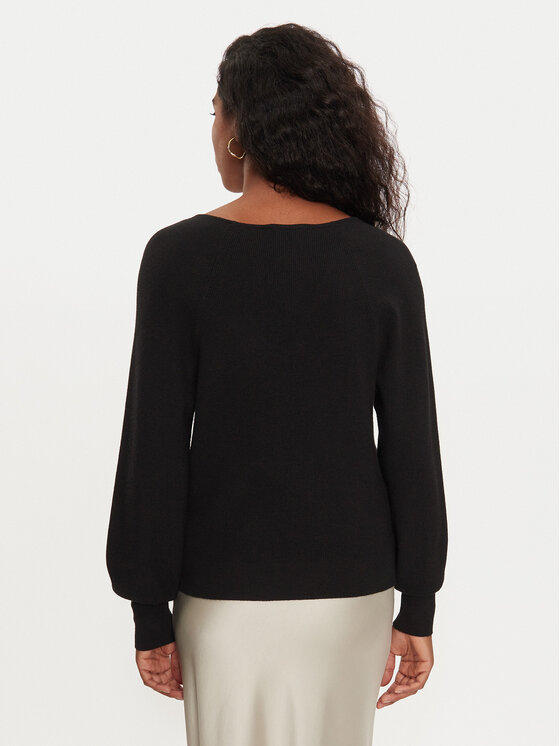 Morgan Morgan Pullover 242-MPANDA Schwarz Regular Fit
