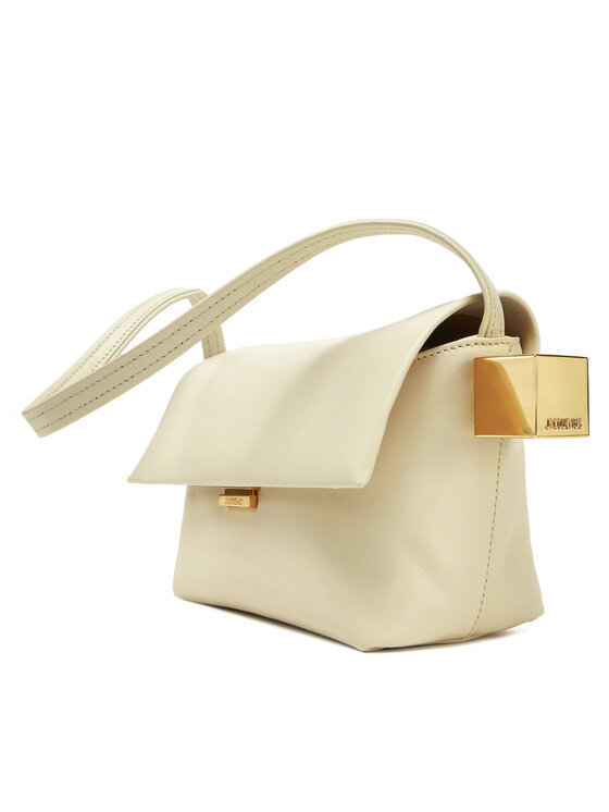 JACQUEMUS JACQUEMUS Τσάντα Le Rond Carre 24H243BA383-3171 Κρεμ