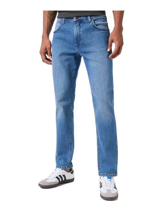 Wrangler Wrangler Jeansy 112350846 Niebieski Slim Fit
