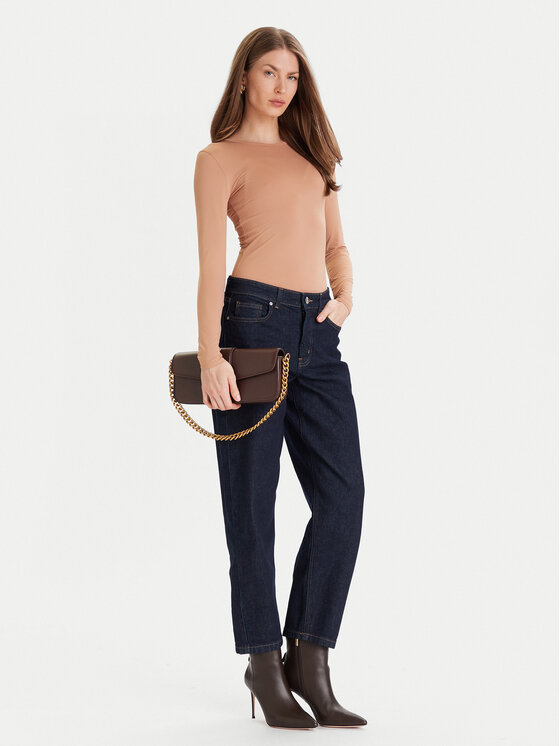 ONLY ONLY Body Frida 15343926 Beige Slim Fit