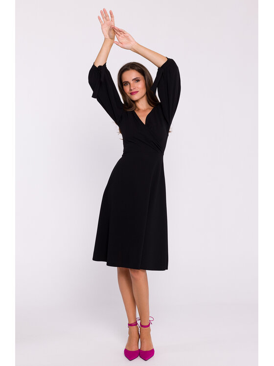 Stylove Stylove Večerní šaty S383 Černá Ladies Fit