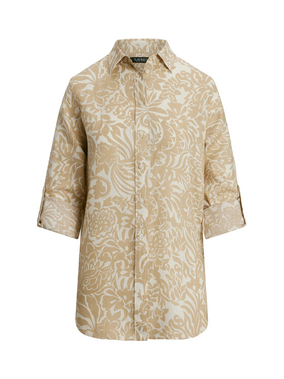 LAUREN RALPH LAUREN LAUREN RALPH LAUREN Košile 200963700002 Béžová Relaxed Fit