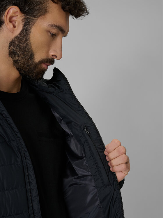4F 4F Kurtka przejściowa CITY JACKETS Czarny Regular Fit