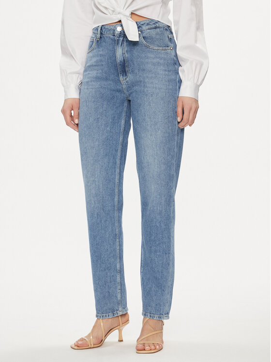 Guess Guess Džínsy W4RA21 D5912 Modrá Regular Fit