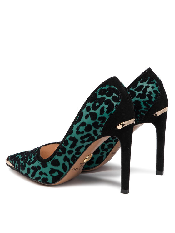 Scarpe stiletto D03630-1451-003 Verde