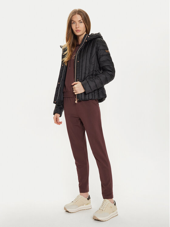 EA7 Emporio Armani EA7 Emporio Armani Átmeneti kabát 6DTB10 TNGAZ 0210 Fekete Slim Fit
