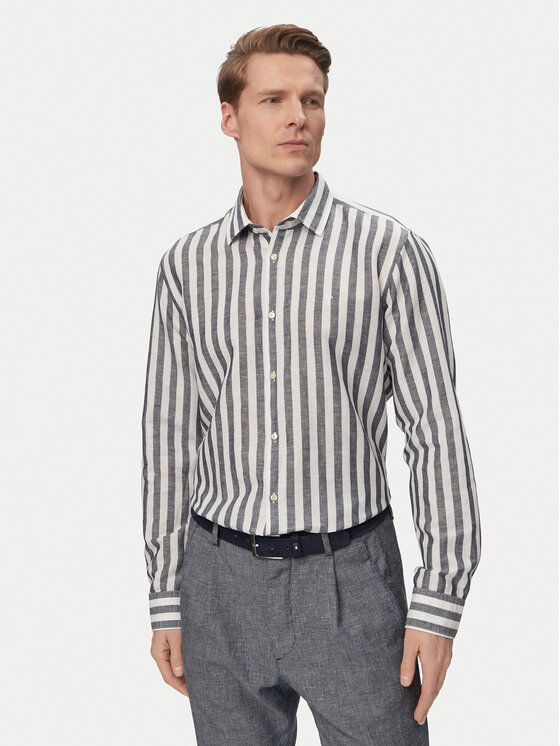 JOOP! Cămașă Pit1 30102693 Bleumarin Slim Fit