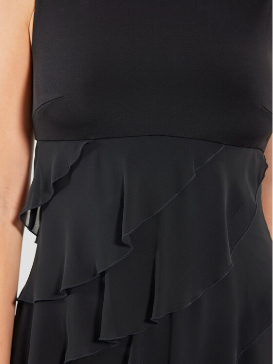 Swing Swing Rochie cocktail 77757710 Negru Slim Fit