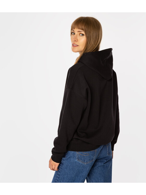 Lee Cooper Lee Cooper Bluza LOGO Czarny Regular Fit