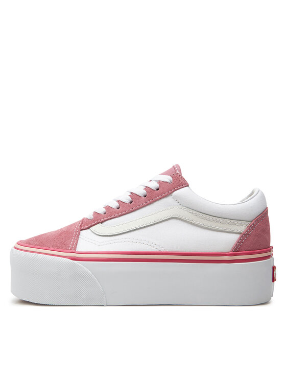 Vans Vans Sneakers aus Stoff Old Skool Stackform VN0009PZ4481 Weiß
