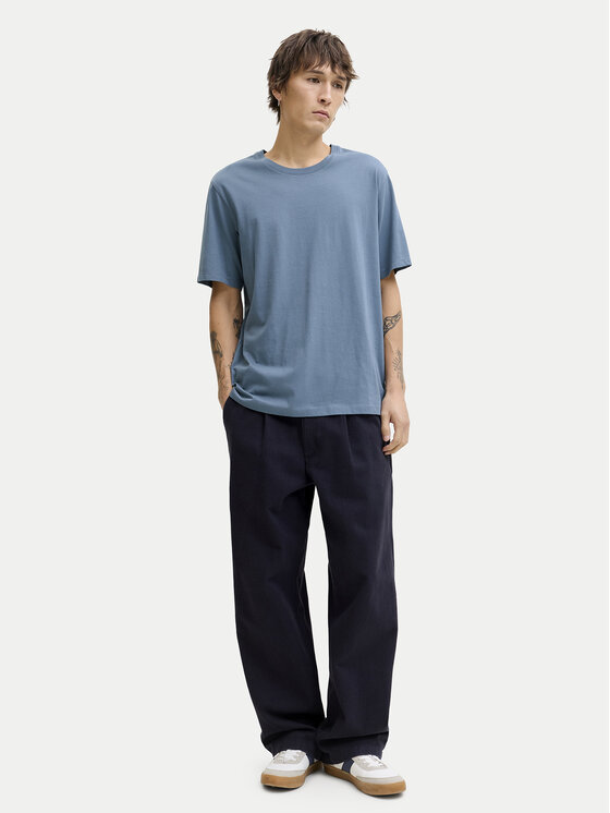Jack & Jones Jack & Jones Tričko Oragnic Basic 12156101 Modrá Regular Fit