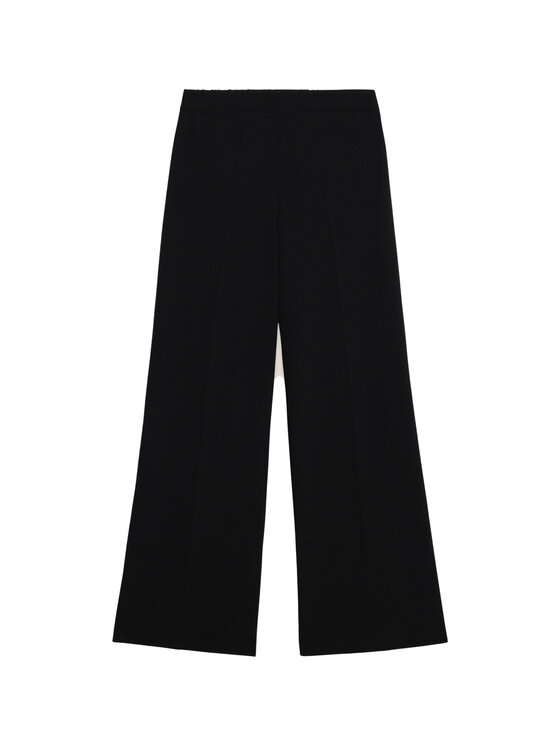 Oltre Oltre Pantaloni di tessuto P274J002362N033 Nero Baggy Fit